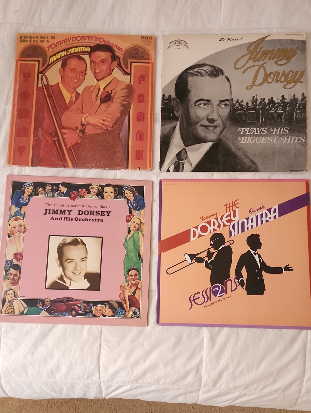 Dorsey-Sinatra 4 Vintage Vinyl Collection